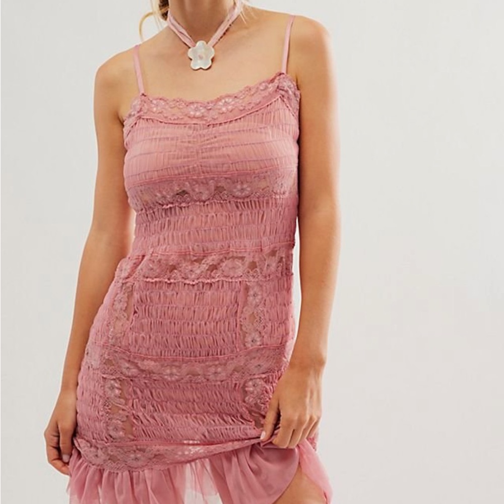 Nwot Condesa Mini Slip Dress By Intimately Free People In Size Small